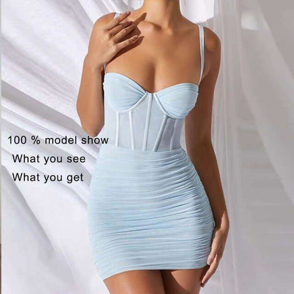 Dresses For Women Spaghetti Strap Sexy Party Dress Fashion Fendax 0