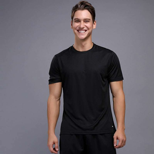 Quick-drying Short-sleeved Parent-child Wear Casual Sports Suit Couple Fitness Fendax 0