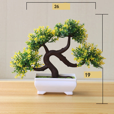 Plastic Simulation Fake Dried Silk Flower