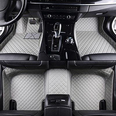 Wear-Resistant Leather Car Mat