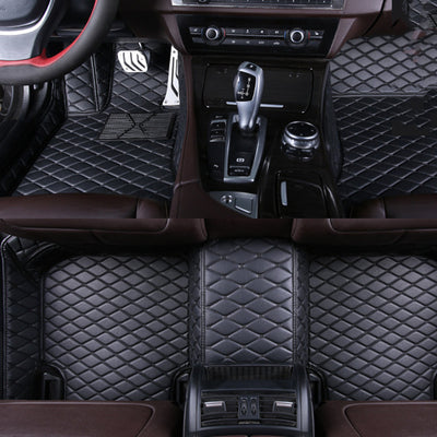 Wear-Resistant Leather Car Mat