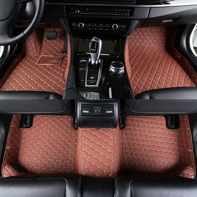 Wear-Resistant Leather Car Mat