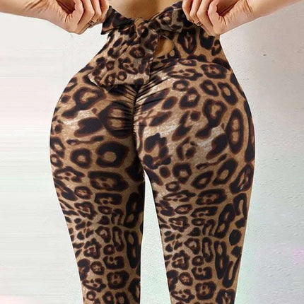 Hip-Lifting Sweatpants Leggings Women's Yoga Pants Stretch Fitness Pants Fendax 0