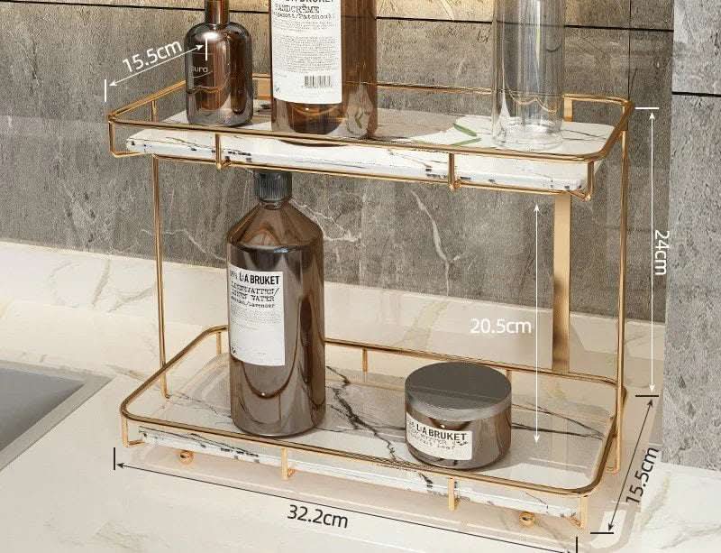 Light Luxury Bathroom Shelf Fendax 0
