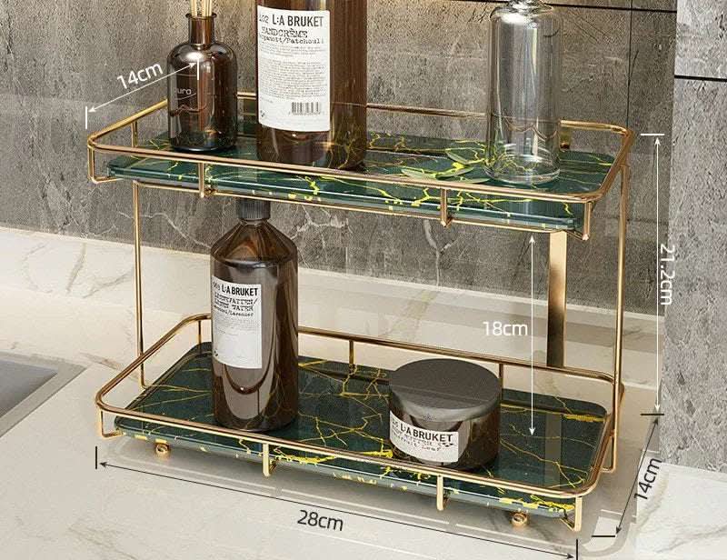 Light Luxury Bathroom Shelf Fendax 0