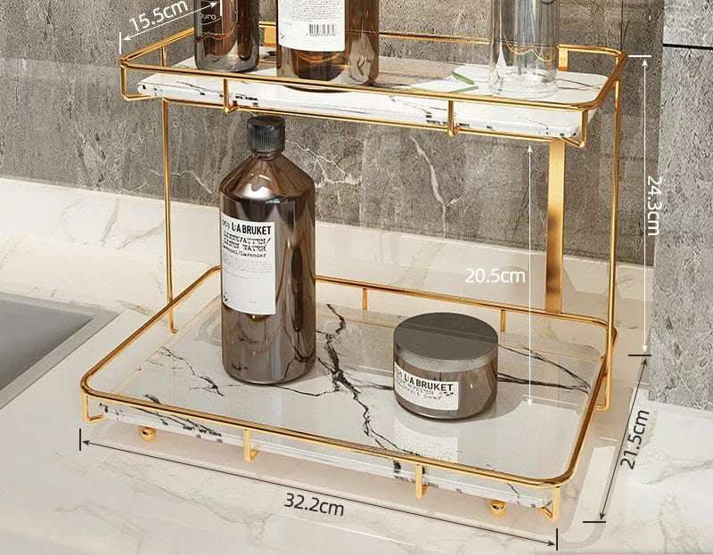Light Luxury Bathroom Shelf Fendax 0