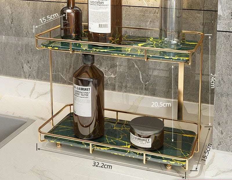 Light Luxury Bathroom Shelf Fendax 0