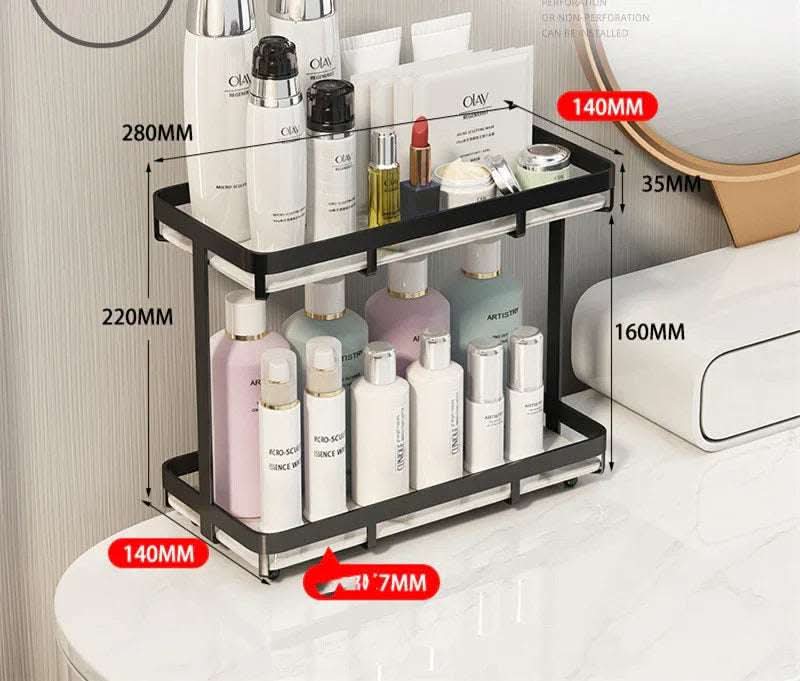 Light Luxury Bathroom Shelf Fendax 0