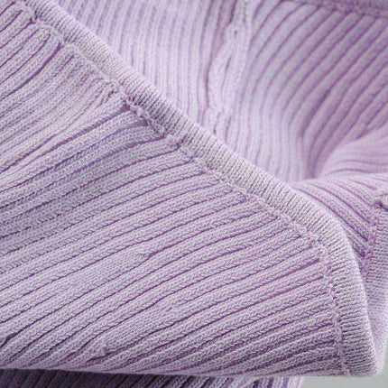 Summer Fashion Pullover Tube Top Sexy Slim Knit Sweater Top Fendax 0