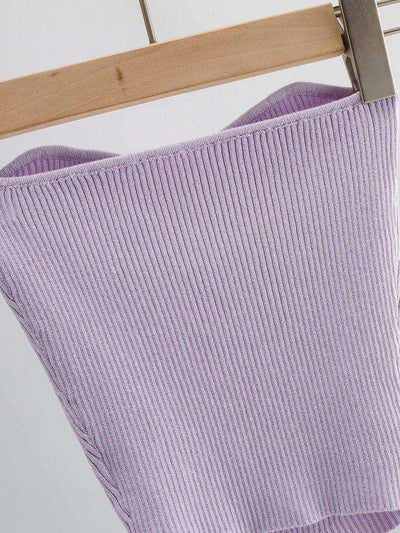 Summer Fashion Pullover Tube Top Sexy Slim Knit Sweater Top Fendax 0