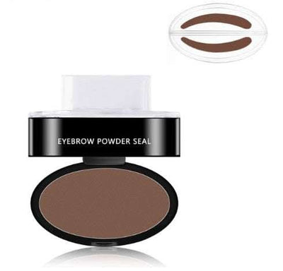 Eyebrow Powder Stamp Tint Stencil Kit Cosmetics Professional Makeup Waterproof Eye Brow Stamp Lift Eyebrow Enhancers Stencil Kit Fendax 0