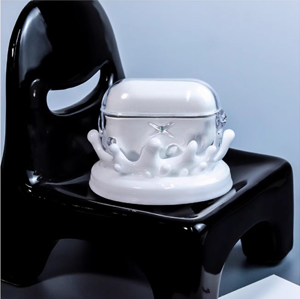 Transparent Bluetooth Earbuds Case