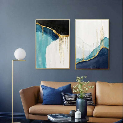 Light Luxury Gilding Abstract Paintingfor Hanging Modern Home Living Room Decoration Fendax 0