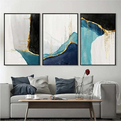 Light Luxury Gilding Abstract Paintingfor Hanging Modern Home Living Room Decoration Fendax 0