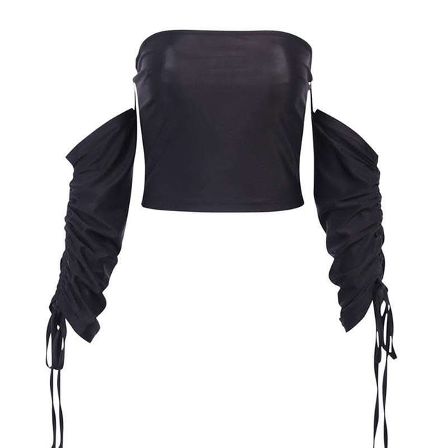 Women's sexy one-shoulder top Fendax 0