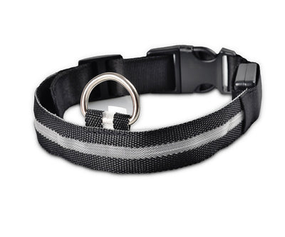 Nylon LED pet collar