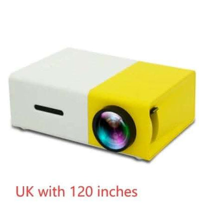 Portable Projector 3D Hd Led Home Theater Cinema HDMI-compatible Usb Audio Projector Yg300 Mini Projector Fendax 0