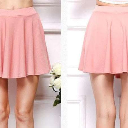 USA SIZE Large size women's high waist half skirt umbrella skirt pleated skirt sundress Fendax 0