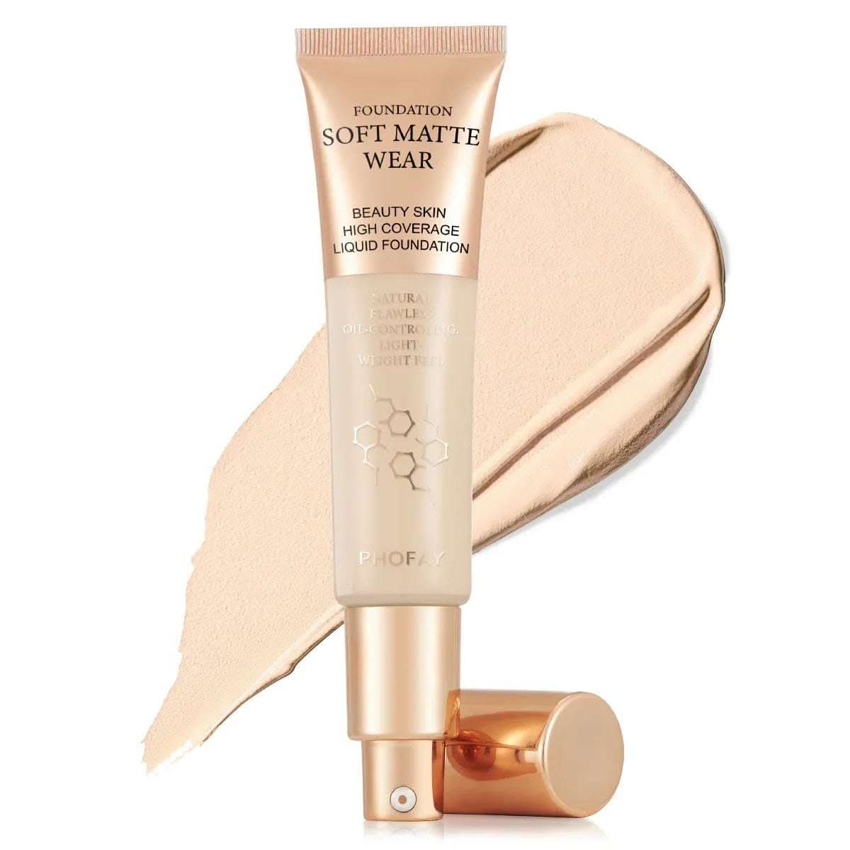 PHOFAY Full Coverage Foundation Fendax 4