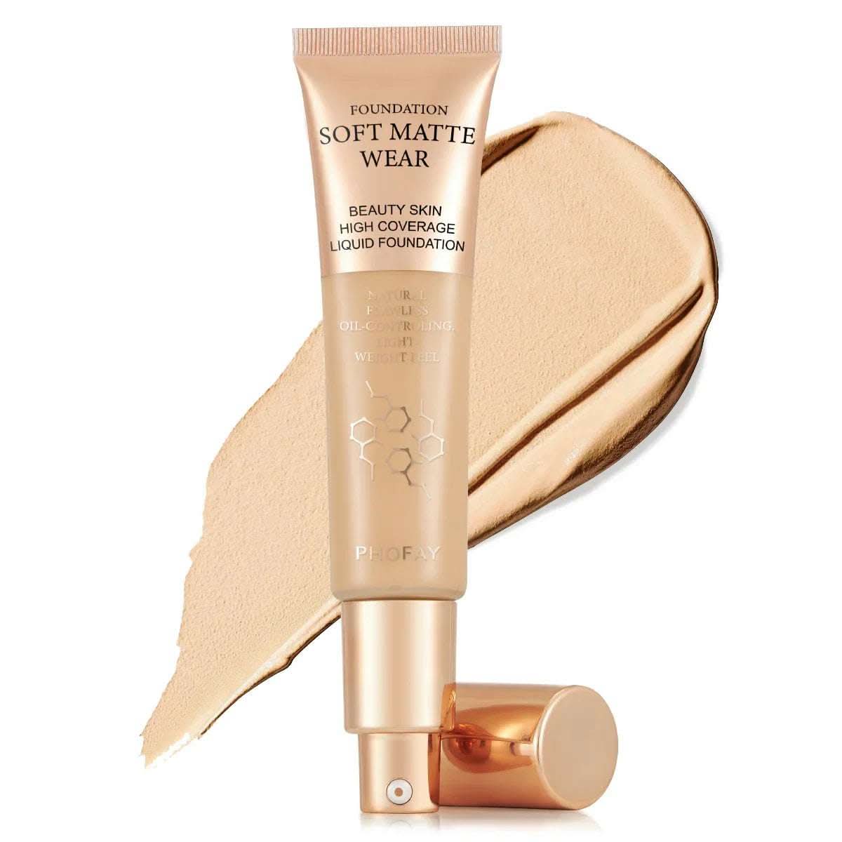 PHOFAY Full Coverage Foundation Fendax 4
