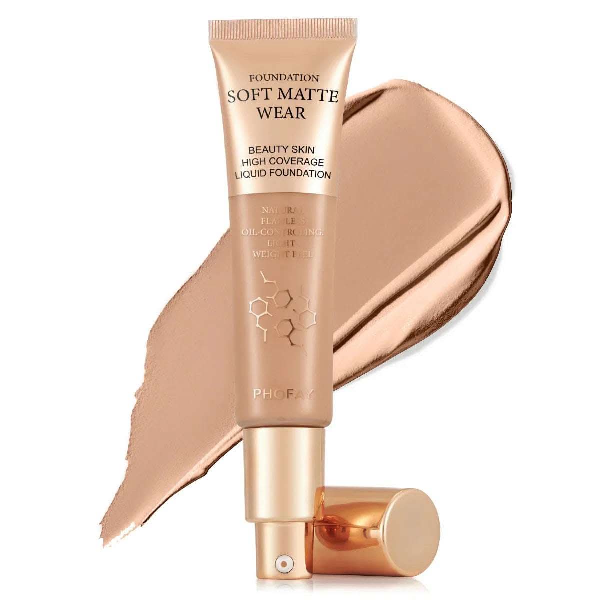 PHOFAY Full Coverage Foundation Fendax 4