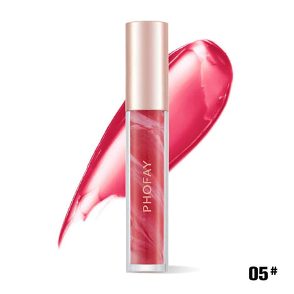 PHOFAY Rose Blooming Hydrating Lip Gloss Fendax 4