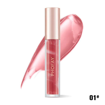 PHOFAY Rose Blooming Hydrating Lip Gloss Fendax 4