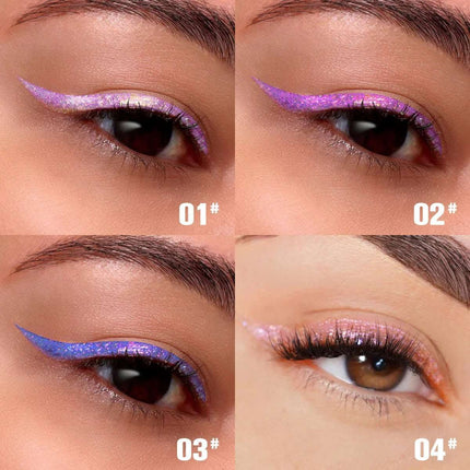 PHOFAY Liquid Glitter Eyeliner Set Fendax 4