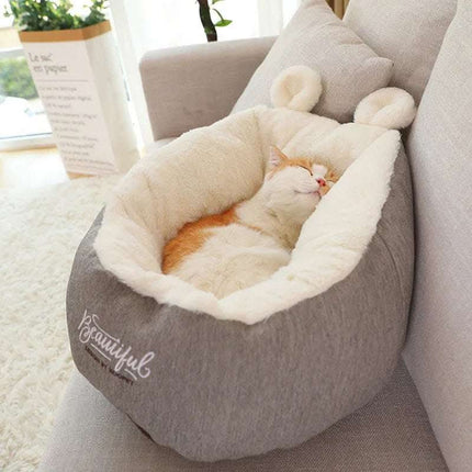Pet Dog Bed Warming Soft Sleeping Bag Cushion Puppy Kennel Fendax 0