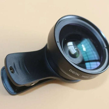 Phone Lens kit 0.45x Super Wide Angle & 12.5x Super Macro Lens HD Camera Lentes Fendax 0