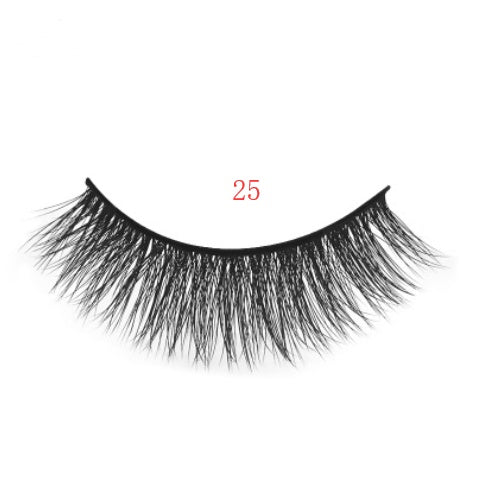 3 pairs of natural false eyelashes