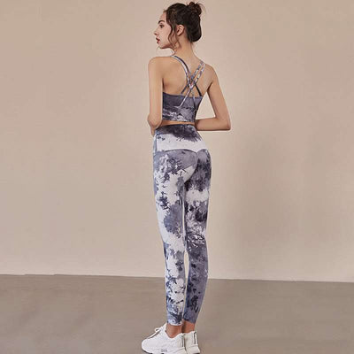 Tie-dye Yoga Wear Outdoor Sports Casual Wear Fendax 0