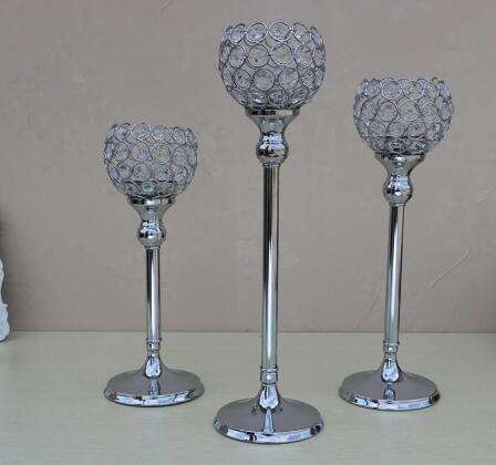 Home Crystal Nordic Light Luxury Metal Candle Cup Holder Fendax 0