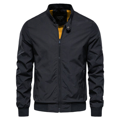 Men's Zip-up Jacket With Pockets