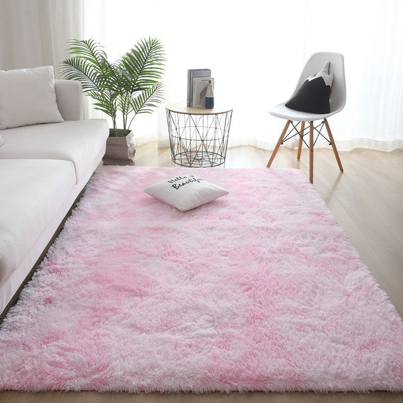Living Room Plush Tie-dyed Carpet