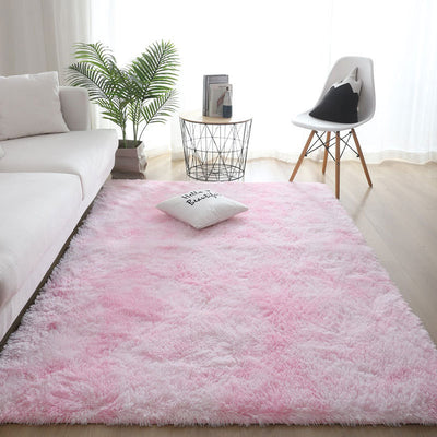 Living Room Plush Tie-dyed Carpet
