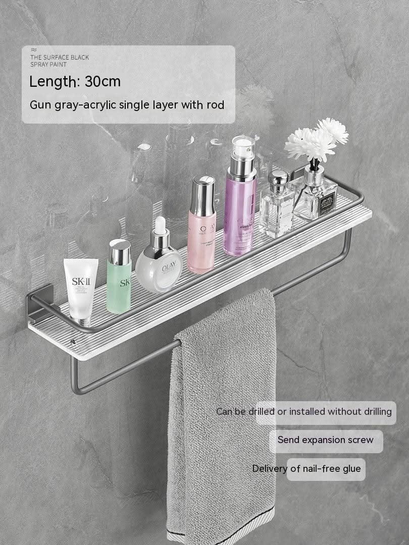 Acrylic Bathroom Storage Rack Bathroom Towels Storage Rack Fendax 0