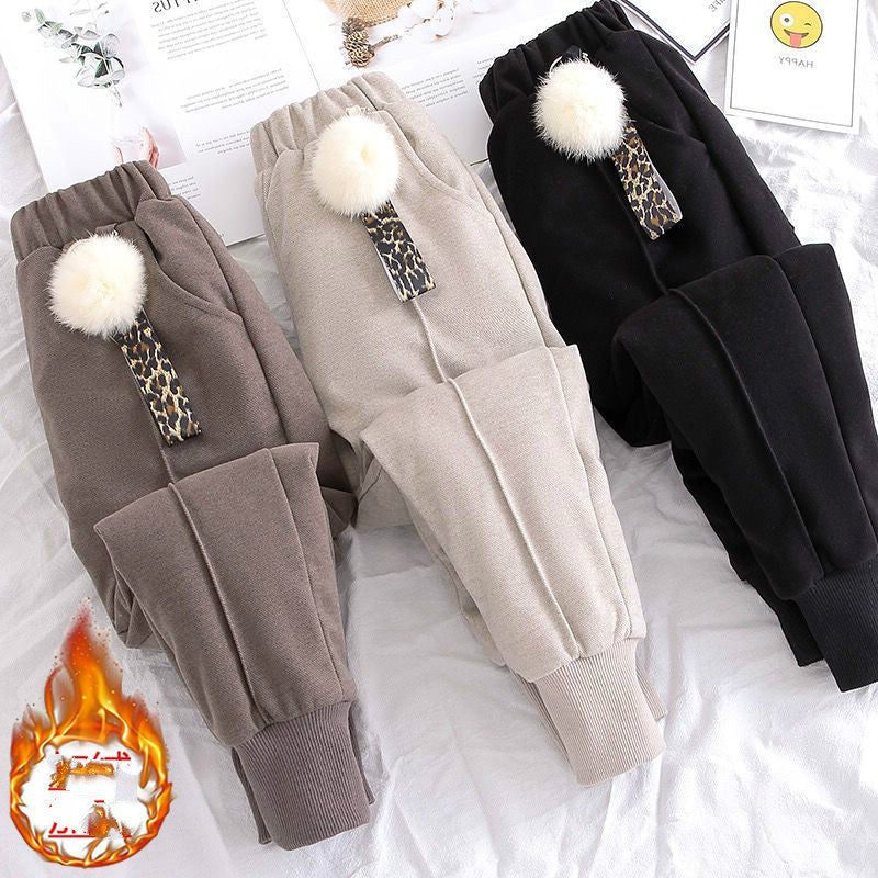 Children's Cotton Woolen Trousers