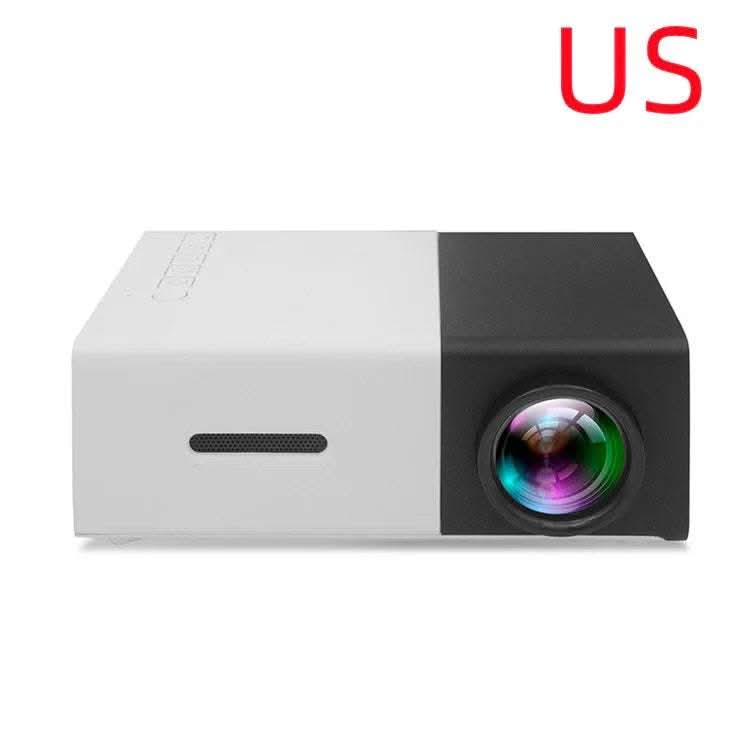Portable Projector 3D Hd Led Home Theater Cinema HDMI-compatible Usb Audio Projector Yg300 Mini Projector Fendax 0