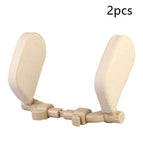 Beige Leather 2pcs