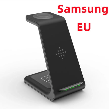 3 In 1 Fast Charging Station Wireless Charger Stand Wireless Quick Charge Dock For Phone Holder Fendax 0