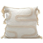 White line 45x45cm / Pillow cover without core