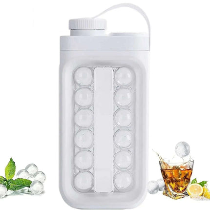 2-in-1 Portable Quick Release Ice Ball Cold Kettle Summer Kitchen Gadgets Fendax 0