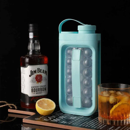 2-in-1 Portable Quick Release Ice Ball Cold Kettle Summer Kitchen Gadgets Fendax 0