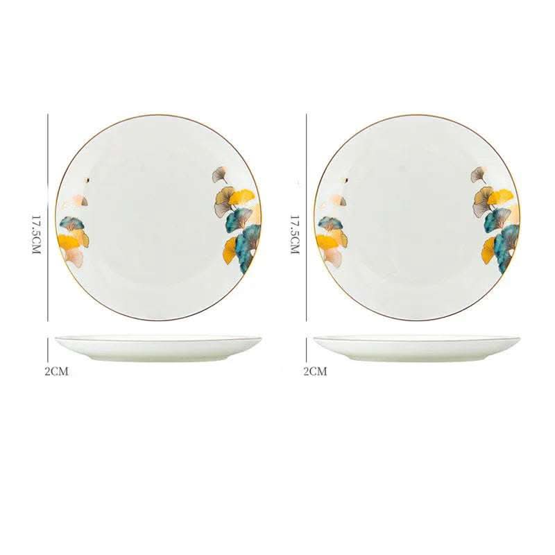 Dinner Plates Ceramic Steak Plate Web Porcelain Fendax 0
