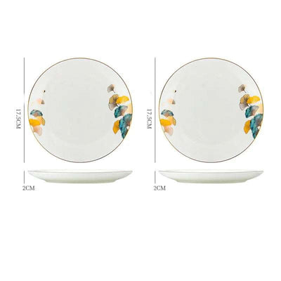 Dinner Plates Ceramic Steak Plate Web Porcelain Fendax 0