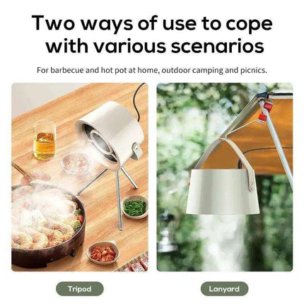 2024 New Portable Desktop Exhaust Fan Small Kitchen Hood Extractor Barbecue USB Charging Desktop Range Hoods Mini Suction Cooker Hood Kitchen Gadgets Fendax 0