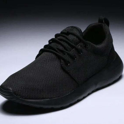 Men's Running Shoes Black White Design Light Weight Breathable Mesh Sneakers Jogging Shoes Fendax 0