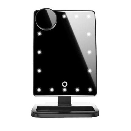 Touch Screen Makeup Mirror With 20 LED Light Bluetooth Music Speaker 10X Magnifying Mirrors Lights Fendax 0