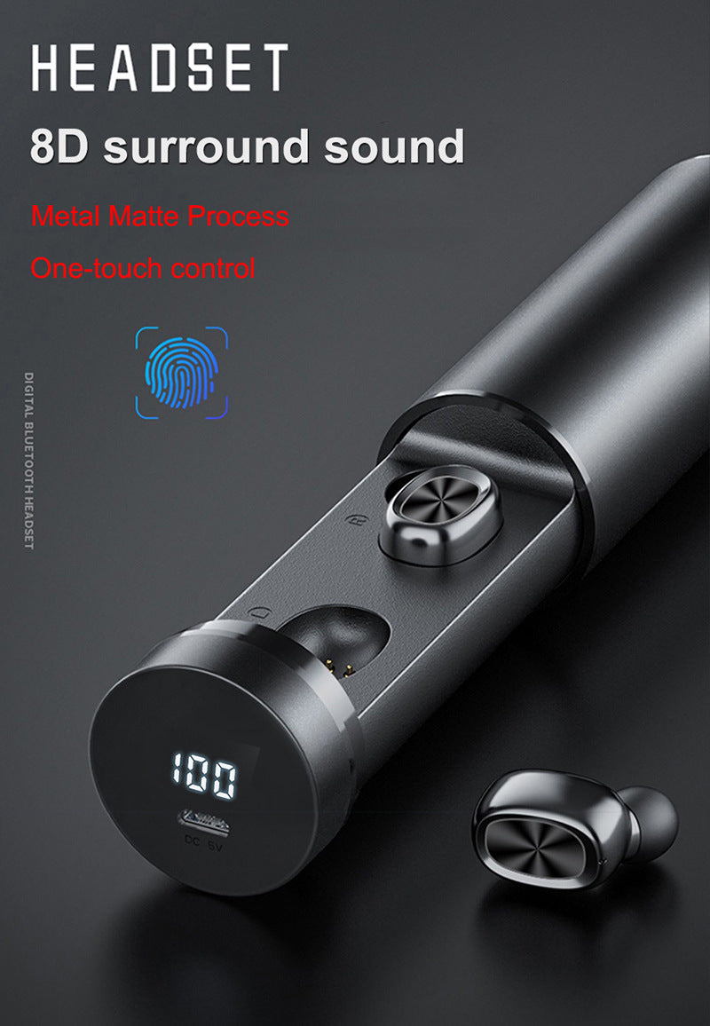 8D HIFI Sport MIC Earbuds